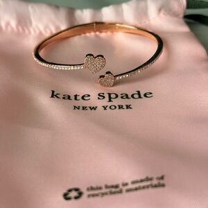 Kate Spade Rose Gold Heart Bracelet